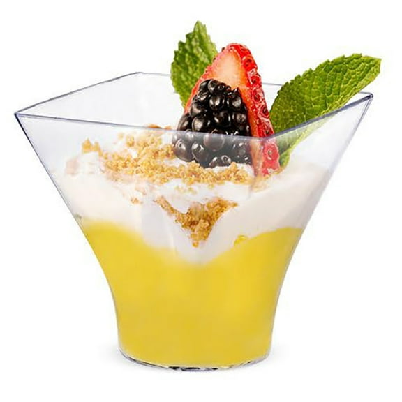 OnDisplay Lotus Disposable Dessert Cups - 20 count