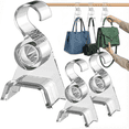 thumbnail image 1 of OnDisplay LuxeArch: Premium Wide Arch Acrylic Handbag/Purse/Backpack Hanger (Clear, 3), 1 of 7