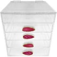 thumbnail image 1 of OnDisplay Ultimate Diva Cosmetic Organization Station - 12" Cube - Gold/Silver Agate (Pink/Gold), 1 of 4