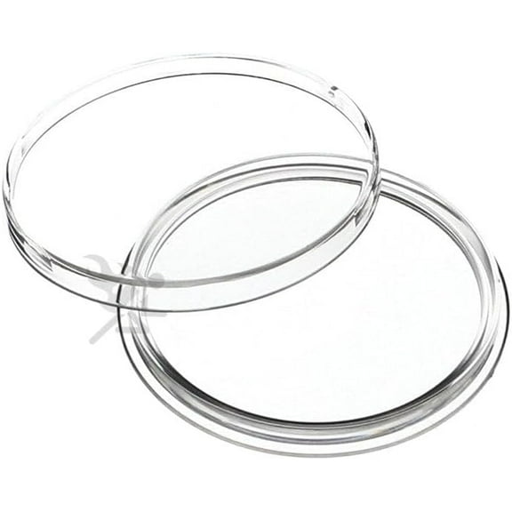 OnFireGuy 100pcs 38.1mm Direct Fit "H38" Coin Capsule Holders for 1oz Silver Dollar | Protective Coin Cases for Morgan, Peace, Eisenhower 1oz Silver Dollars