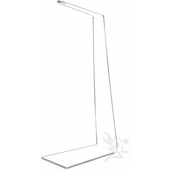 OnFireGuy 2-Pack Clear Acrylic Ornament Display Stand Hanger, 6-inch Tall Holiday Ornament Stand