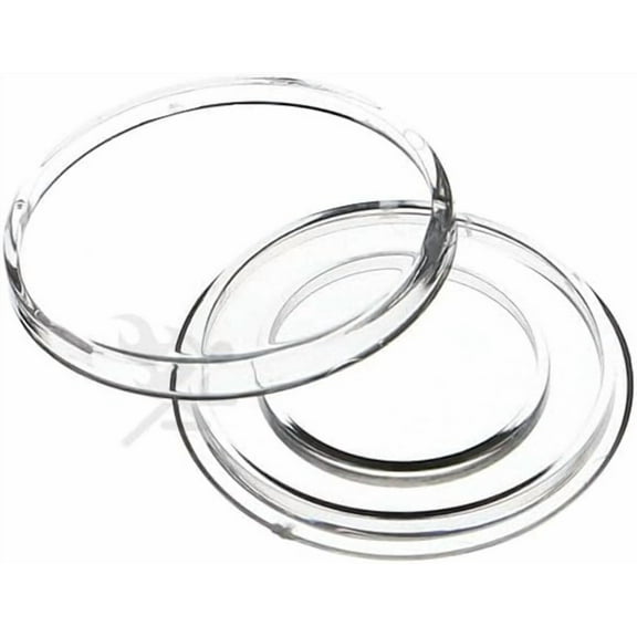 OnFireGuy 25pcs 18mm Direct Fit "A18" Coin Capsule Holders for Dimes | Protective Coin Cases for US Dimes, Barber Mercury Seated Dimes