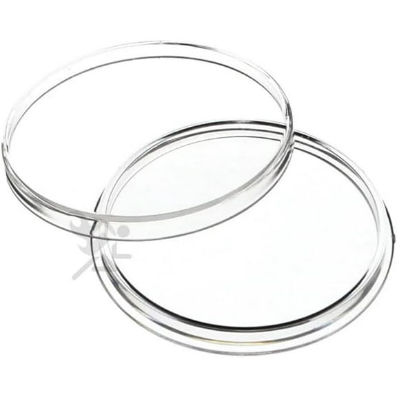 OnFireGuy 39mm Direct Fit H39 Coin Capsule Holders for 1oz Silver Rounds | Protective Coin Cases for 1oz Silver Buffalo, Silver Rounds, Copper Rounds (100 Capsules)