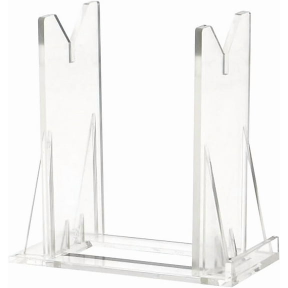 OnFireGuy 50-Pack Large Adjustable Clear Acrylic Fishing Lure Display Stand Easels for Large Fishing Lures, Wildlife Calls, and Knives