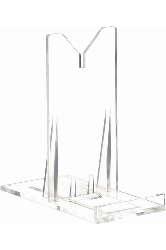 Adjustable Acrylic Display Stand Easel for Minerals, Fossils, Geodes, Tiles, Pictures, Plates, Clear Easels (100 Pack)