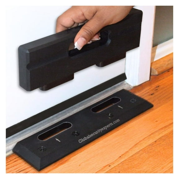 OnGUARD French Security Door Brace | Door Barricade | Prevents Home Invasions, Burglaries & looters | GpLuMy Withstands up to 3000 Lbs of Violent Force