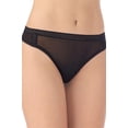 thumbnail image 1 of OnGossamer Womens Gossamer Mesh Hi-Cut Thong Style-022958, 1 of 2