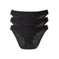 thumbnail image 1 of OnGossamer Womens Mesh Hip Bikini 3-Pack Style-3202P3, 1 of 2