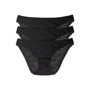 OnGossamer Womens Mesh Hip Bikini 3-Pack Style-3202P3