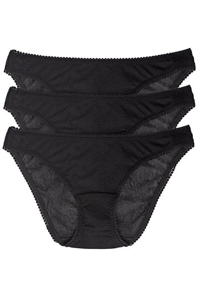 Womens Mesh Hip Bikini 3-Pack Style-3202P3
