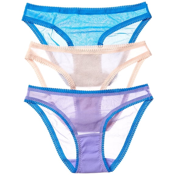 OnGossamer womens  3pk Hip Bikini, s