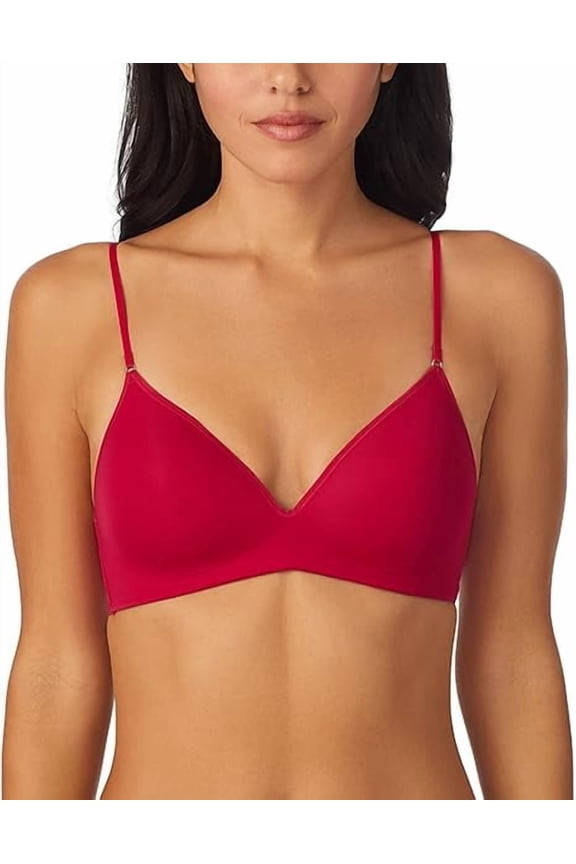 womens Next To Nothing Micro Wireless Bra, 32D, Red