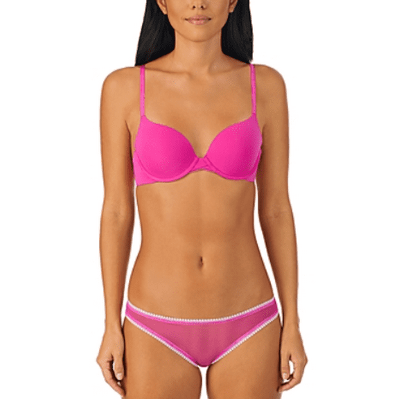 On Gossamer ROSE VIOLET Women's Sleek Micro Convertible T-Shirt Bra, US 34D