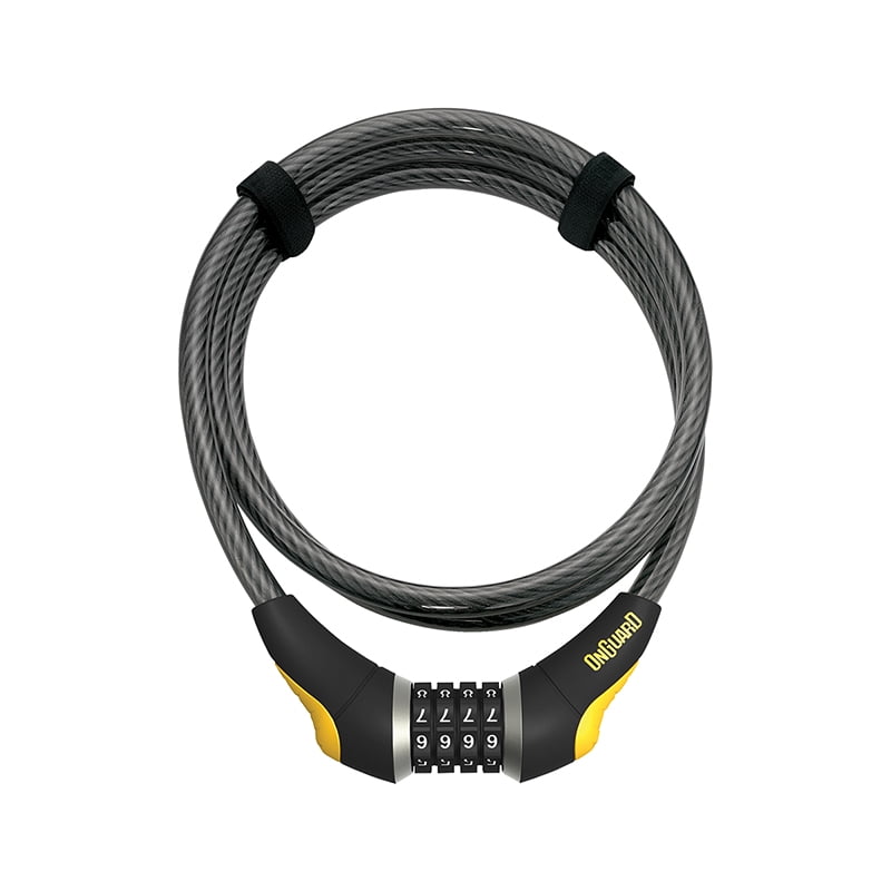 OnGuard Akita Combo Cable Lock, 72" x 4/9"