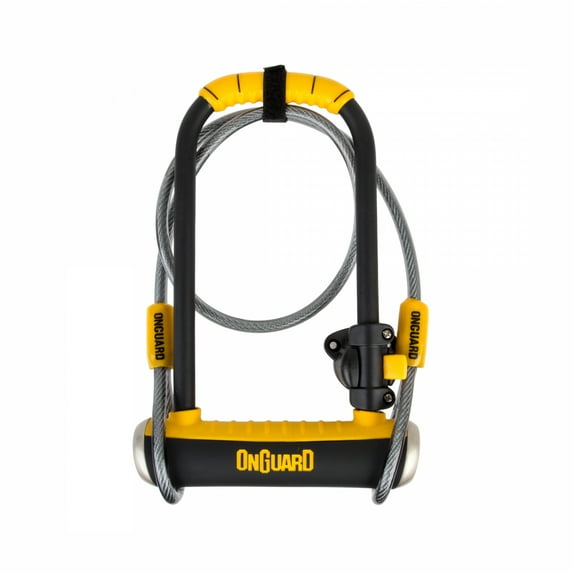 OnGuard Pitbull DT U-Lock w/ Cable, 4.5" x 9" (4' Cbl)