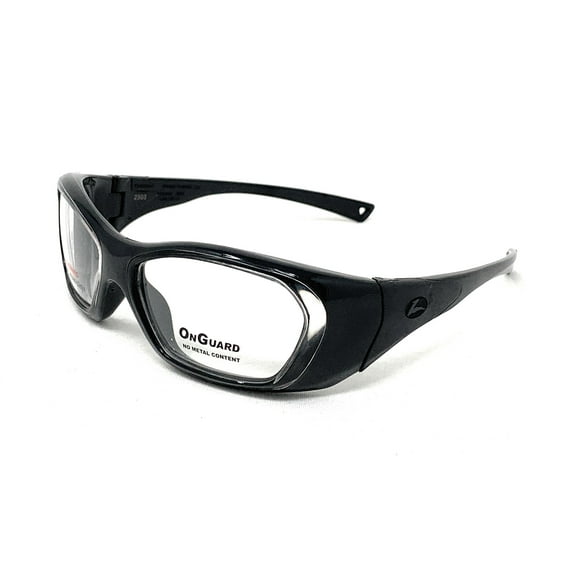 OnGuard Safety Eyewear OG-210S RxAble Gloss Black Glasses Goggles 57-16-120