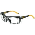 thumbnail image 1 of OnGuard Safety Eyewear OG-225SFDD w Full Dust Dam Black Yellow Med 57mm Large 61, 1 of 6