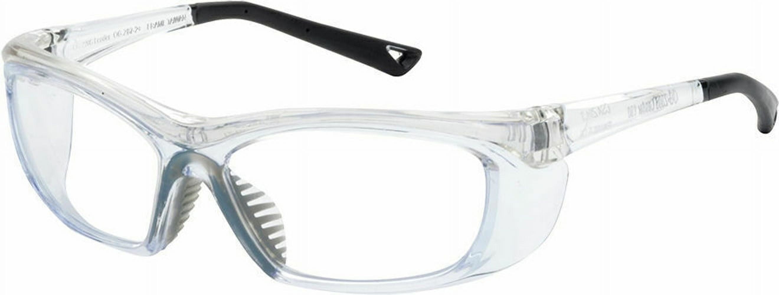 OnGuard Safety RxAble Eyewear OG-220S Black Clear Goggles Large 58mm Small 55mm
