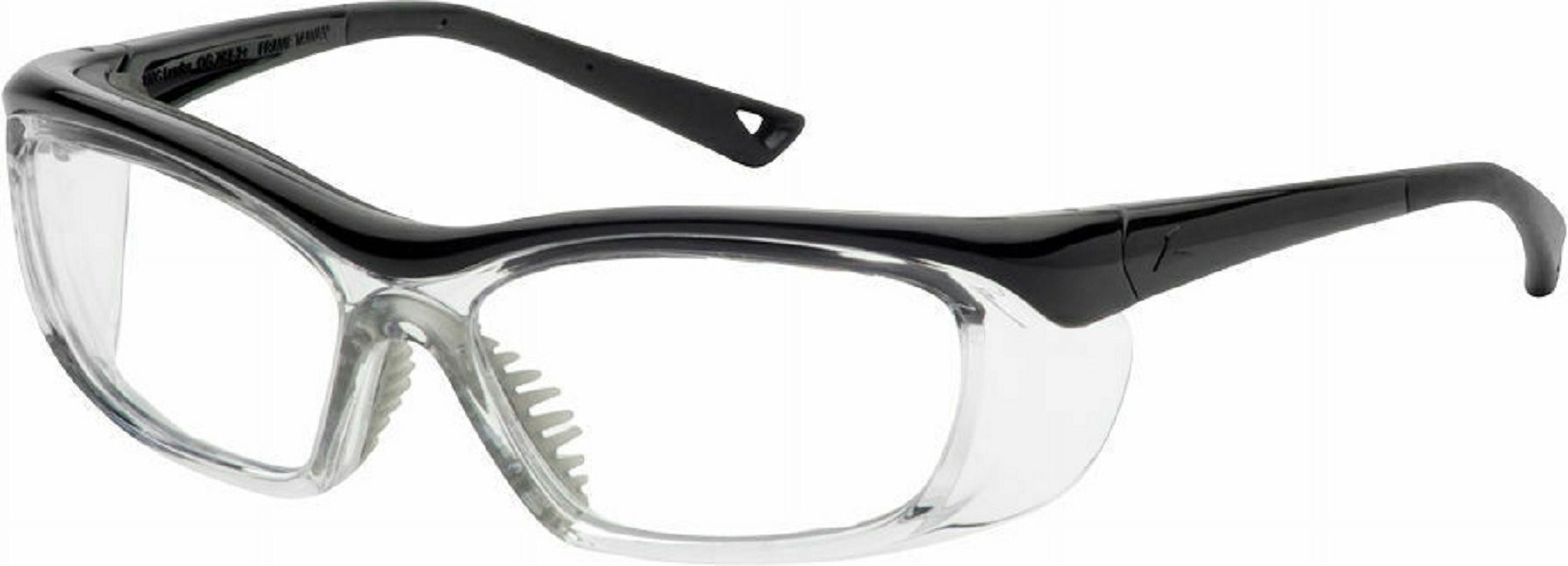 OnGuard Safety RxAble Eyewear OG-220S Black Clear Goggles Large 58mm Small 55mm
