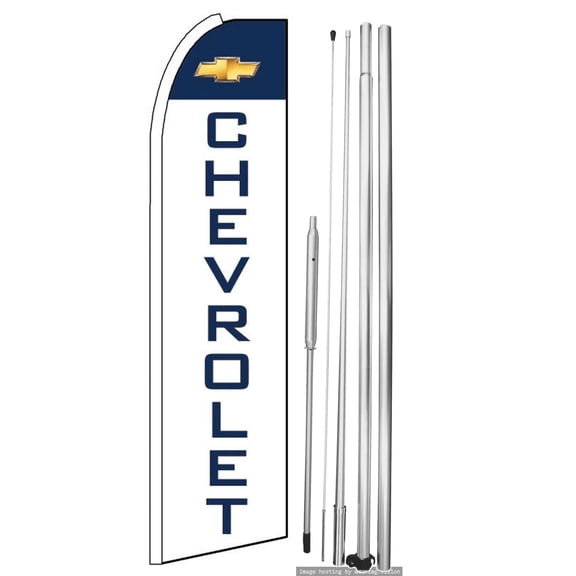 OnPoint Wares | Chevrolet Swooper Flag |Advertisement /Business Flags | Feather Flag