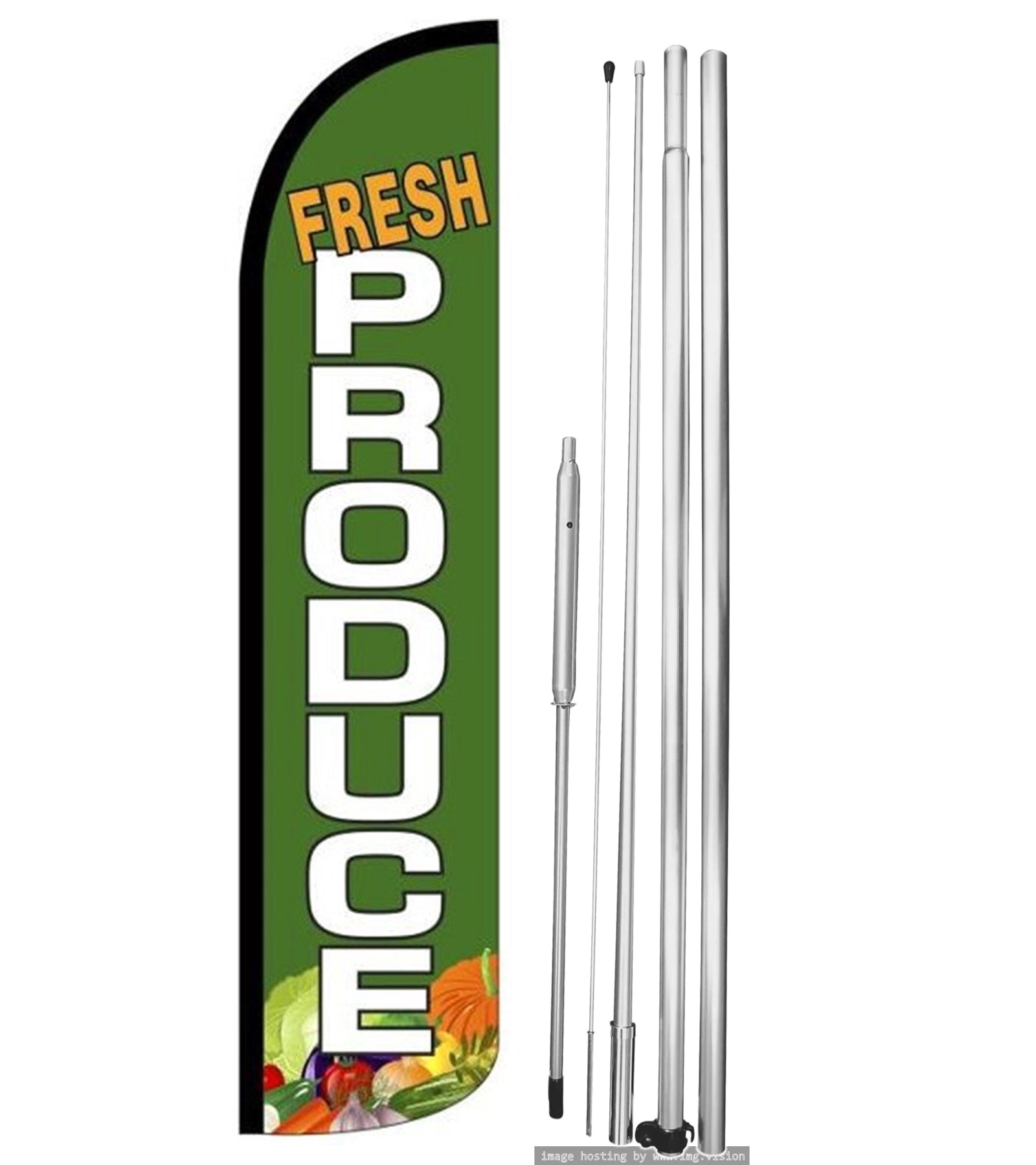 OnPoint Wares | FRESH PRODUCE Windless Flag (Hardware Not Included ...