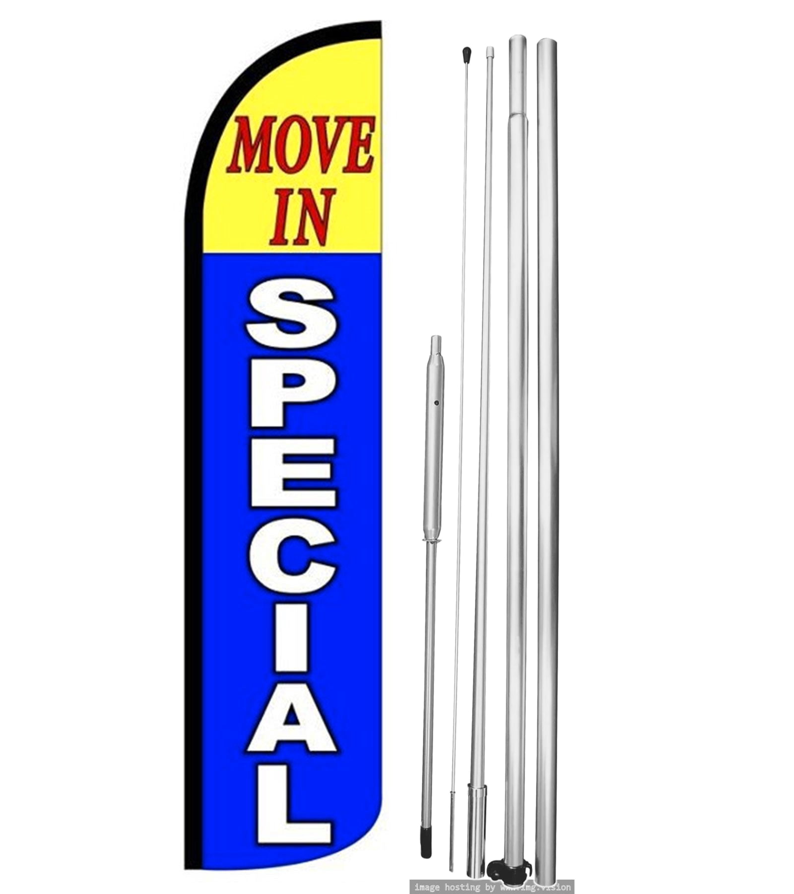 OnPoint Wares | MOVE IN SPECIAL Windless Flag (Hardware Not Included ...