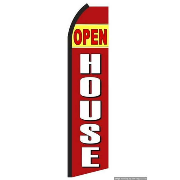 OnPoint Wares Super Open House Advertising Flag | 11.5ft x 3.5ft