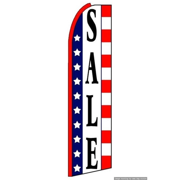 OnPoint Wares Super Sale Advertising Flag | 11.5ft x 3.5ft
