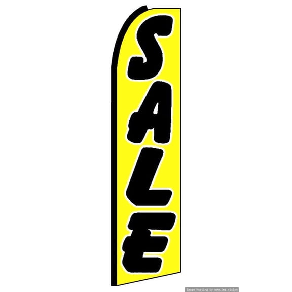 OnPoint Wares Super Sale Advertising Flag | 11.5ft x 3.5ft