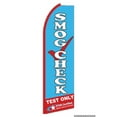 thumbnail image 1 of OnPoint Wares Super Smog Check Test Only Advertising Flag | 11.5ft x 3.5ft, 1 of 3