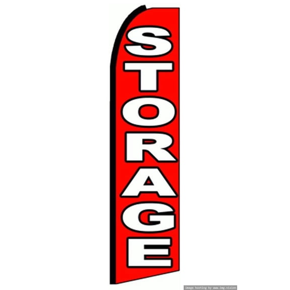 OnPoint Wares Super Storage Advertising Flag | 11.5ft x 3.5ft