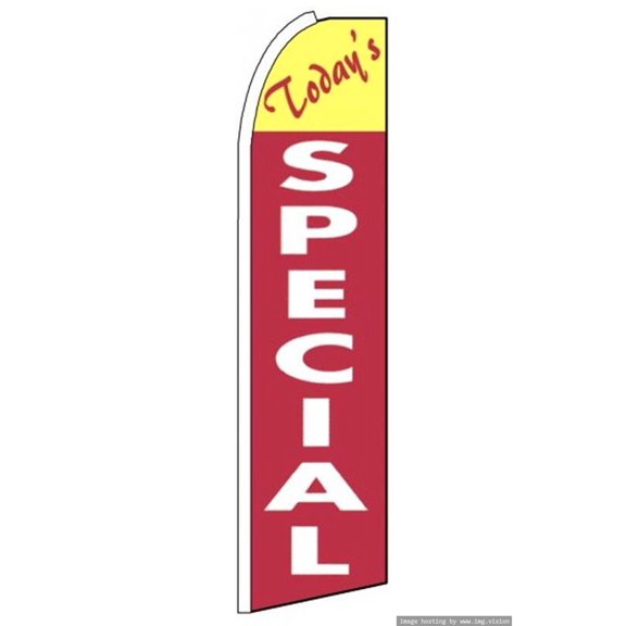 OnPoint Wares Super Today's Special Advertising Flag | 11.5ft x 3.5ft