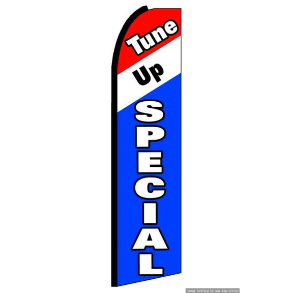 OnPoint Wares Super Tune UP Special Advertising Flag | 11.5ft x 3.5ft