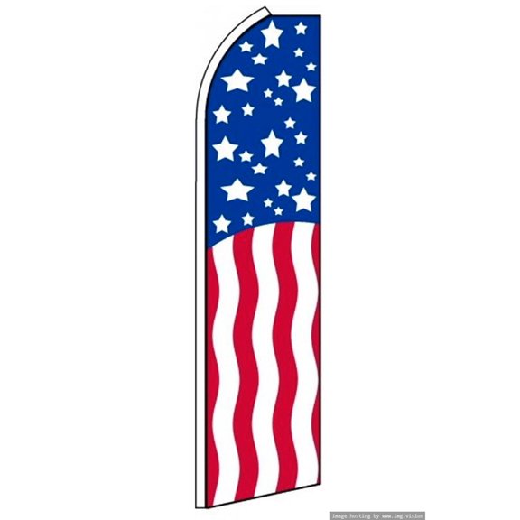 OnPoint Wares Super Usa Advertising Flag | 11.5ft x 3.5ft