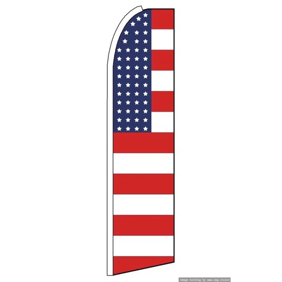 OnPoint Wares Super Usa Advertising Flag | 11.5ft x 3.5ft