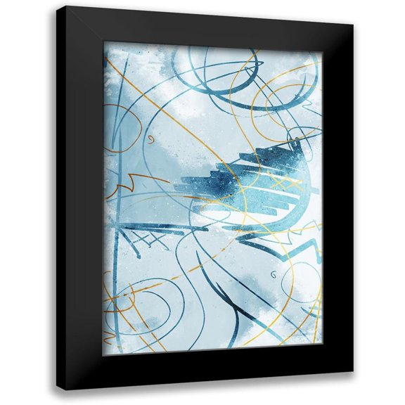 OnRei 11x14 Black Modern Framed Museum Art Print Titled - Get It Out Mate