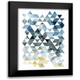 thumbnail image 1 of OnRei 12x14 Black Modern Framed Museum Art Print Titled - Grey Day Mate, 1 of 5