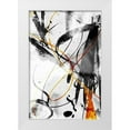 thumbnail image 1 of OnRei 13x18 White Modern Wood Framed Museum Art Print Titled - Get It All Out, 1 of 4