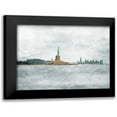 thumbnail image 1 of OnRei 14x12 Black Modern Framed Museum Art Print Titled - New York State Of Mind, 1 of 5