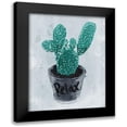 thumbnail image 1 of OnRei 15x18 Black Modern Framed Museum Art Print Titled - Relax Plant, 1 of 5