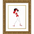 thumbnail image 1 of OnRei 15x18 Gold Ornate Wood Framed with Double Matting Museum Art Print Titled - Work It Too, 1 of 4