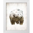 thumbnail image 1 of OnRei 15x18 White Modern Wood Framed Museum Art Print Titled - Butch in Forest, 1 of 4