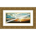 thumbnail image 1 of OnRei 18x10 Gold Ornate Wood Framed with Double Matting Museum Art Print Titled - Dream Mate, 1 of 4