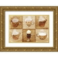 thumbnail image 1 of OnRei 18x14 Gold Ornate Wood Framed with Double Matting Museum Art Print Titled - Coffee Crew, 1 of 4