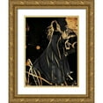 thumbnail image 1 of OnRei 19x24 Gold Ornate Wood Framed with Double Matting Museum Art Print Titled - Gold In The Wind, 1 of 4