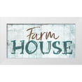 thumbnail image 1 of OnRei 32x18 White Modern Wood Framed Museum Art Print Titled - Farm House, 1 of 4