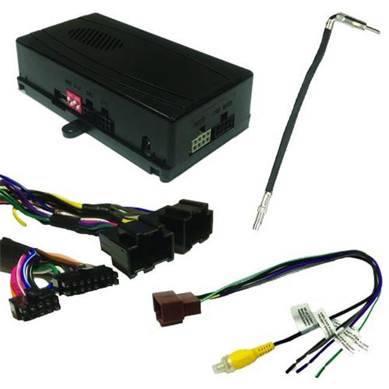 Onstar Module Behind Radio OnStar Radio Replace with SWC & Video Switcher for SUV & Trucks OE Nav ...