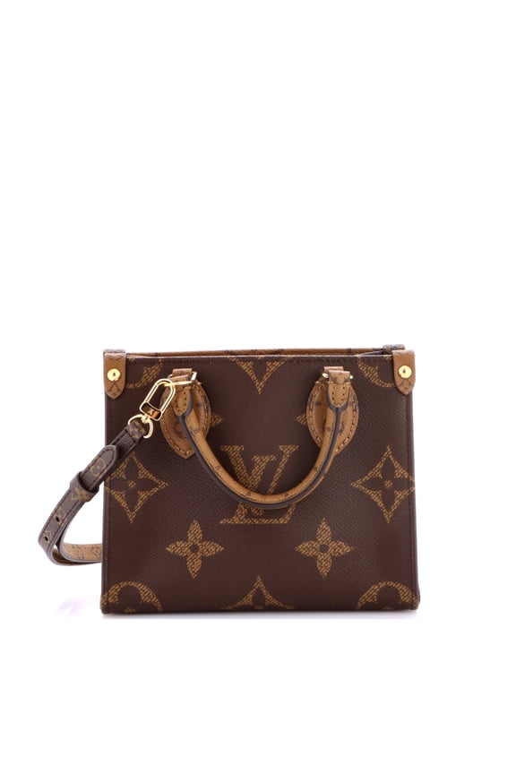 OnTheGo Tote Reverse Monogram Giant BB By Rebag