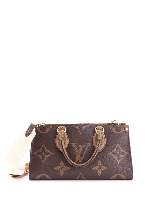 OnTheGo Tote Reverse Monogram Giant East West By Rebag