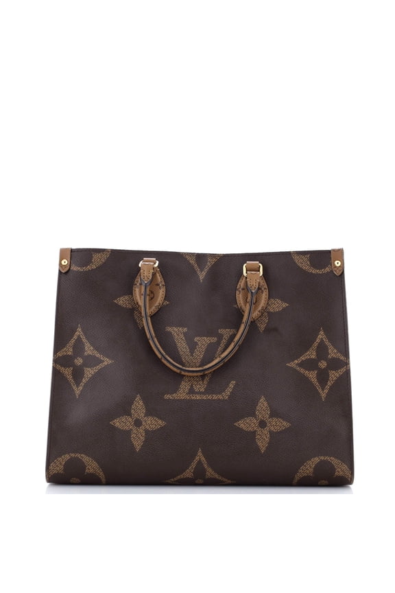 OnTheGo Tote Reverse Monogram Giant MM By Rebag
